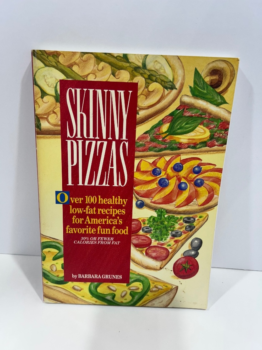 Vintage "Skinny Pizzas" Weight Watchers food Recipe Cookbook 80's/90's-Softcover